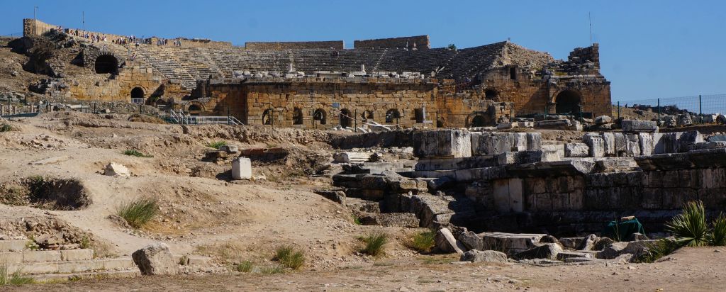 Hierapolis, die 'Heilige Stadt', vor 2200 Jahren erbaut